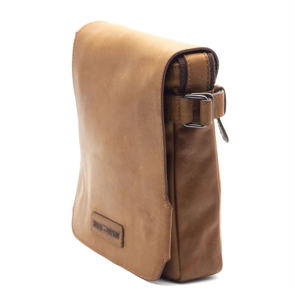 Чоловіча почтальонка зі шкіри HILL BURRY HB 3200 — 3