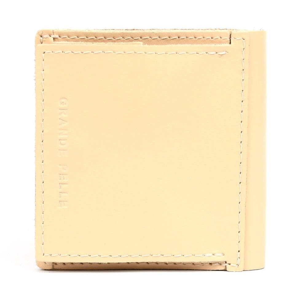 Портмоне Lettera з монетницей, бежевий Grande Pelle 537243 — 3