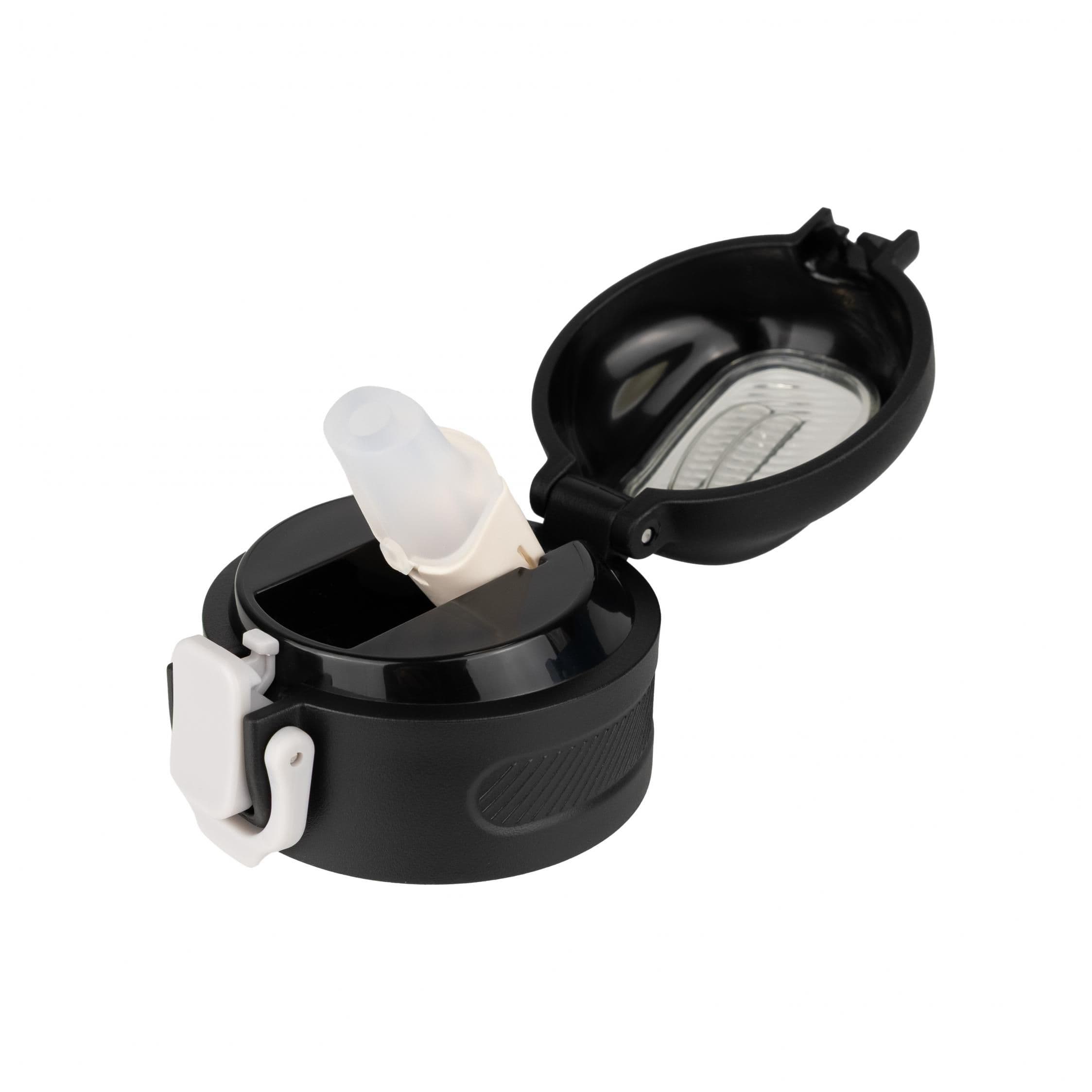 Кришка для термокружки Tribe Urban 0,6 л з трубочкою T-DZ-0024-black — 3