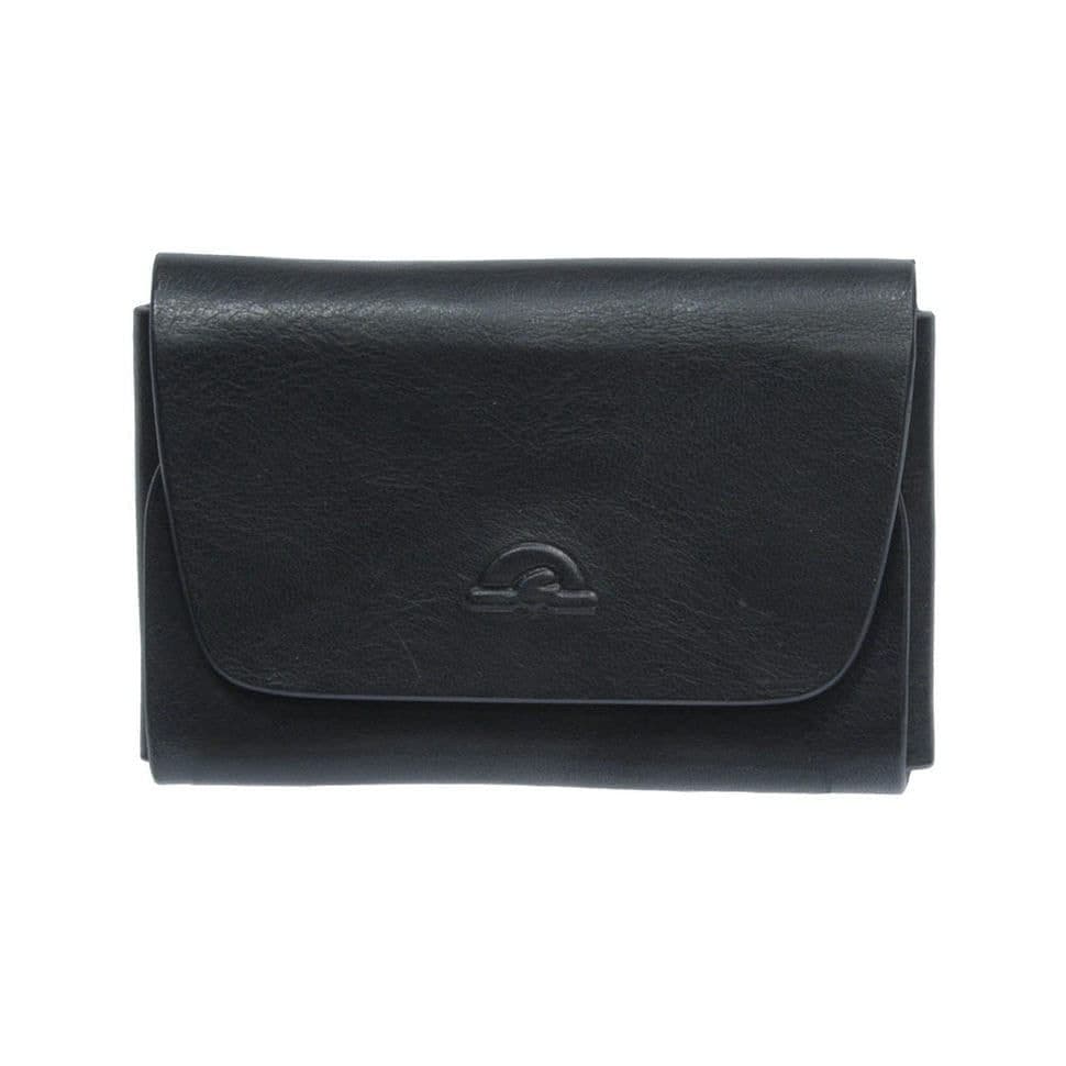 Візитниця шкіряна Nevada 3740+RFID nero чорний