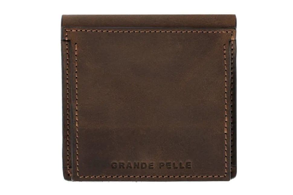 Портмоне Lettera з монетницей, коричневий Grande Pelle 537120 — 4