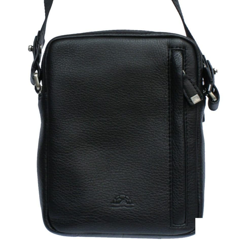 Сумка шкіряна Contatto 9148 nero чорний — 2