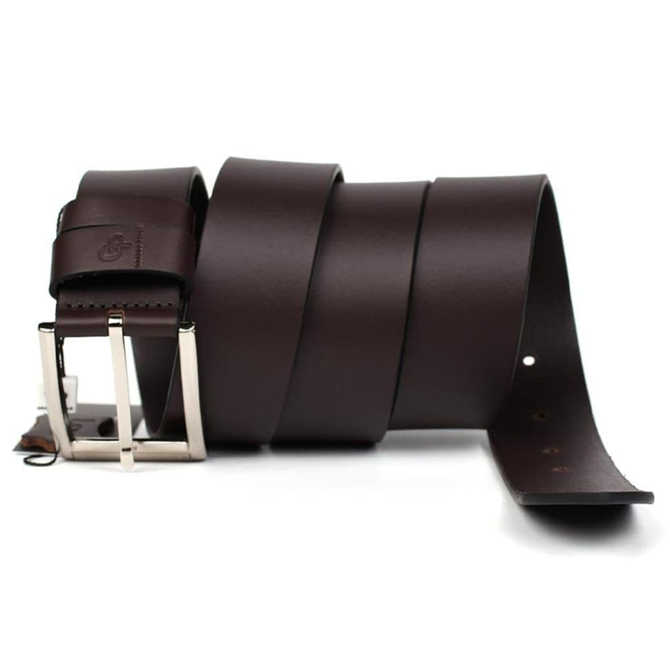 Шкіряний ремінь GP Grande Pelle 413011500 коричневий — 2