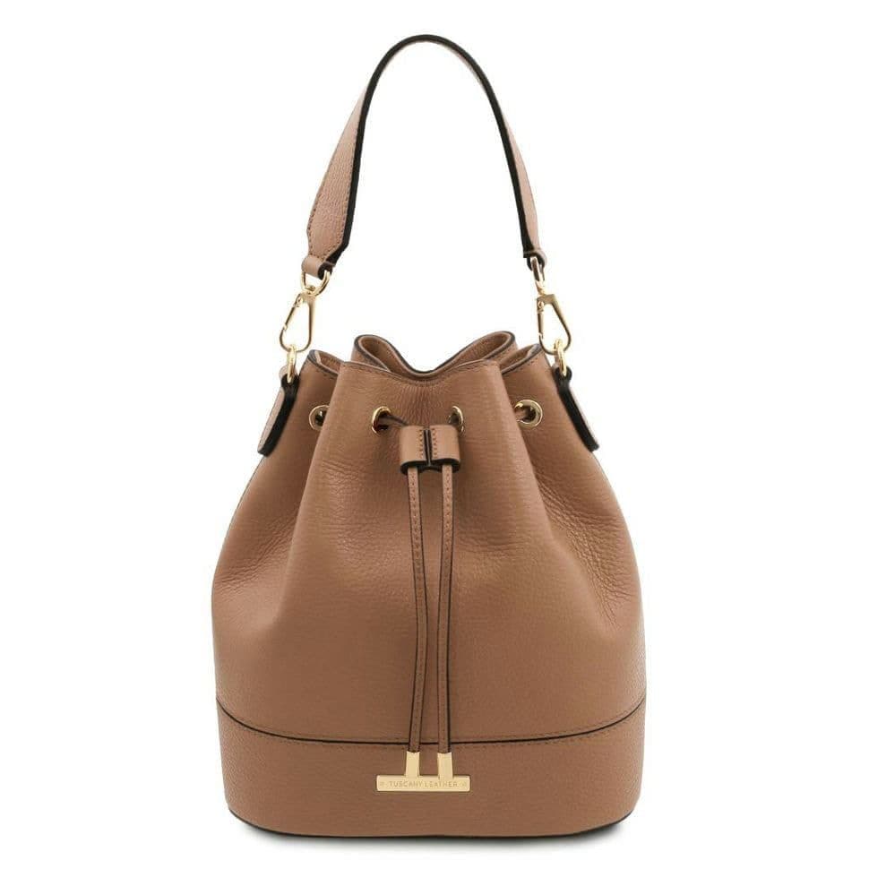 Жіноча сумка - відро TL142146 (bucket bag) від Tuscany (Taupe)