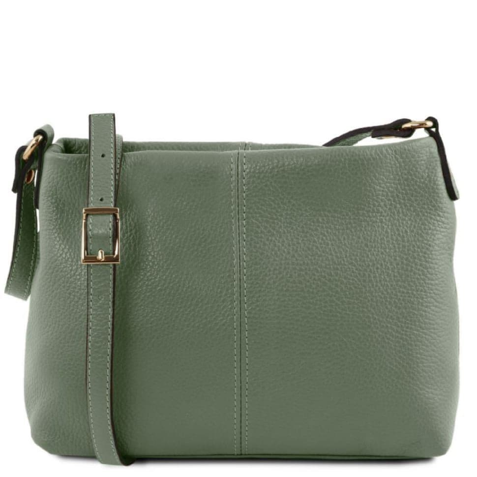 Жіноча шкіряна сумка через плече TL141720 Tuscany Leather (Mint Green)