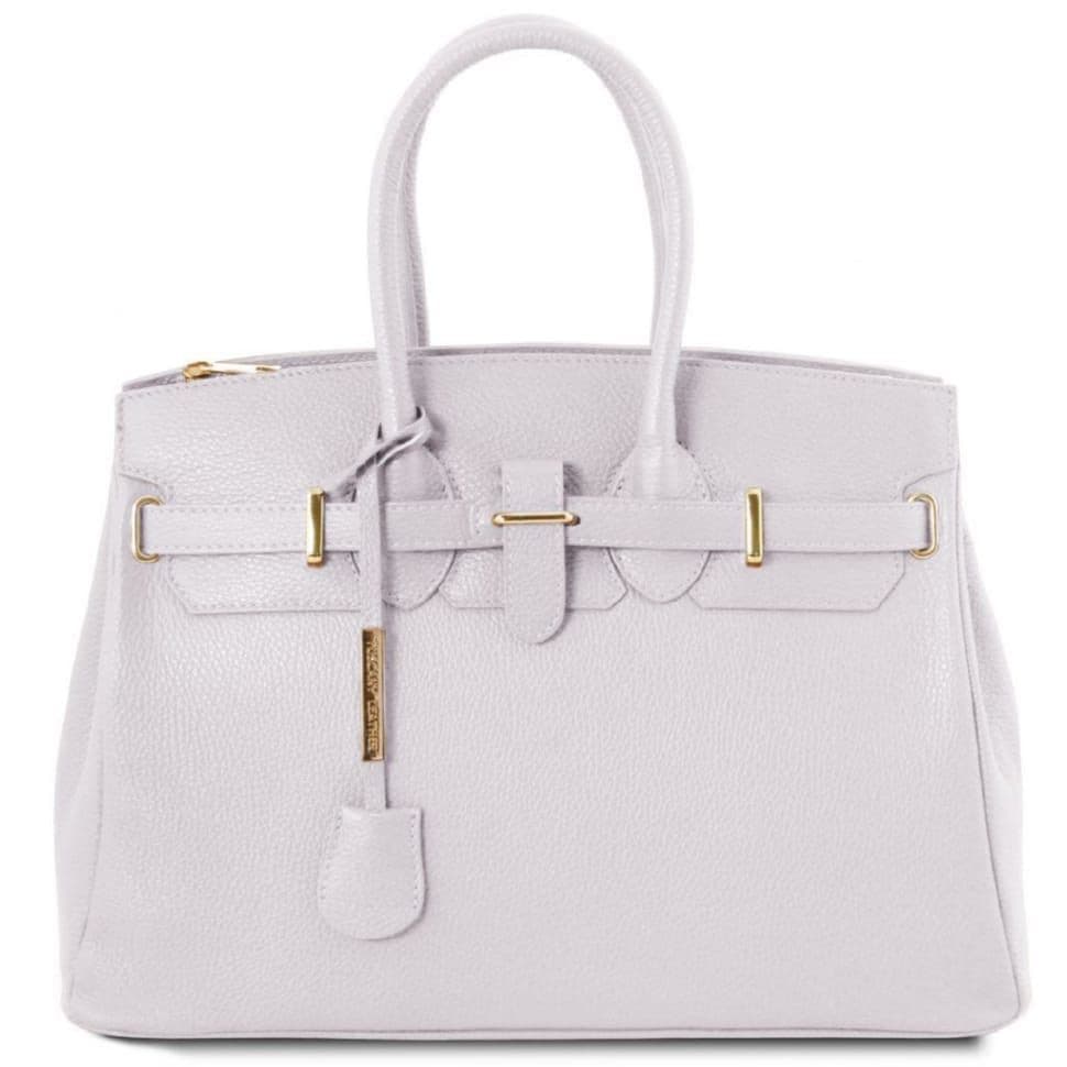 TL Bag шкіряна сумка жіноча Tuscany TL141529 (білий)