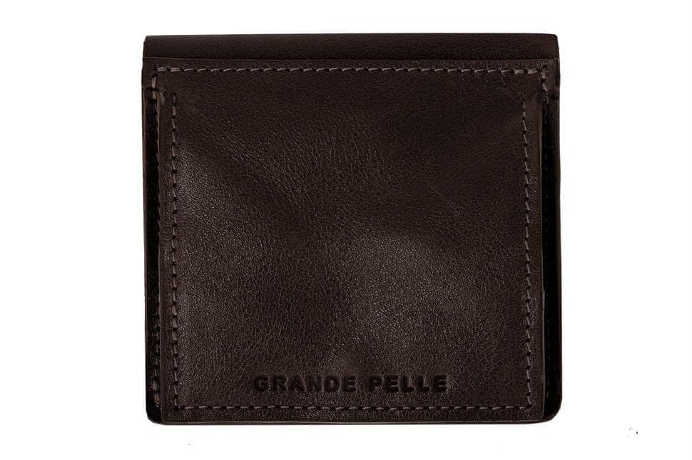 Портмоне чоловіче Lettera 537620 Grande Pelle шоколад — 4