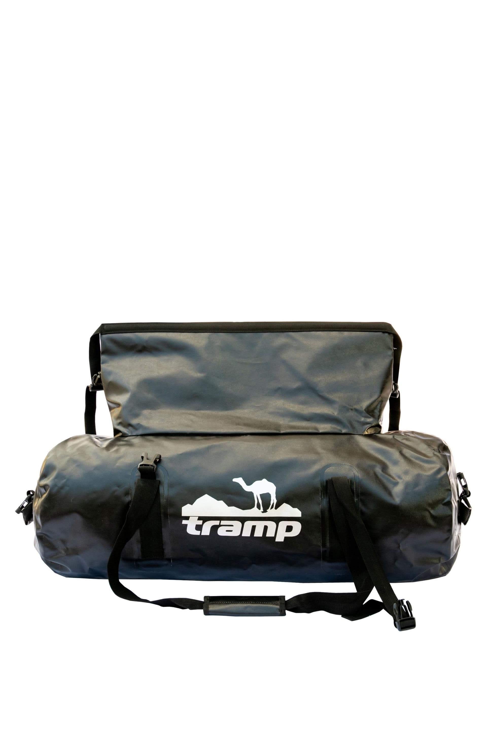 Гермосумка TRAMP PVC black 40л UTRA-204 — 2
