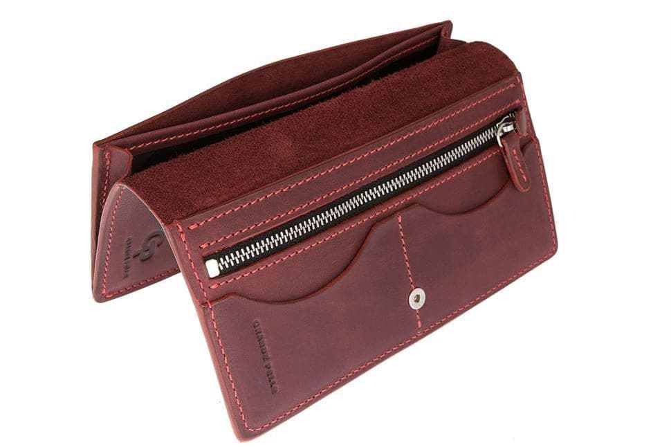Портмоне Зinturino, бордо Grande Pelle 512161 — 3