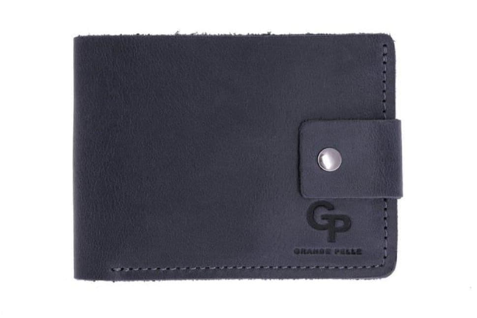 Портмоне 542170 Grande Pelle, синього кольору — 3