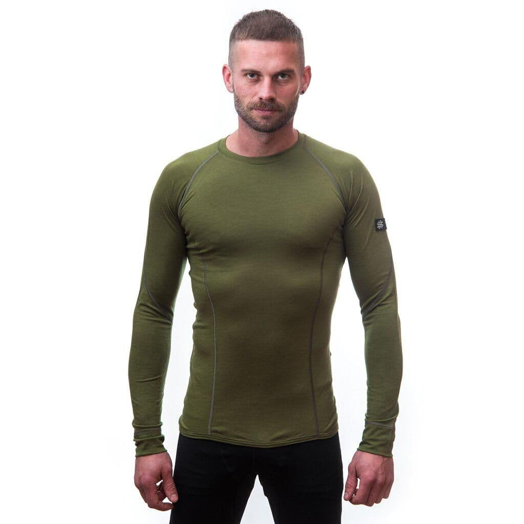Термофутболка чоловіча Sensor Merino Active LS safari 17200019, SM11MA-safari-XXL — 3