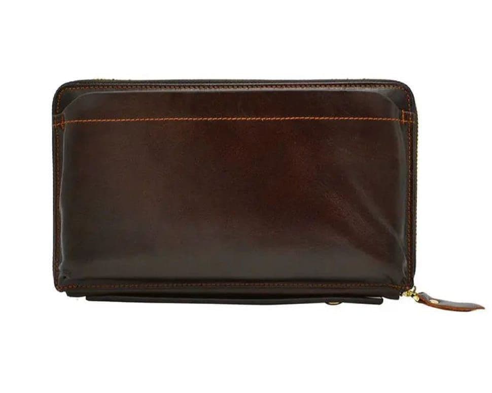 Чоловічий клатч шкіряний bx9043ob Oil Brown — 3