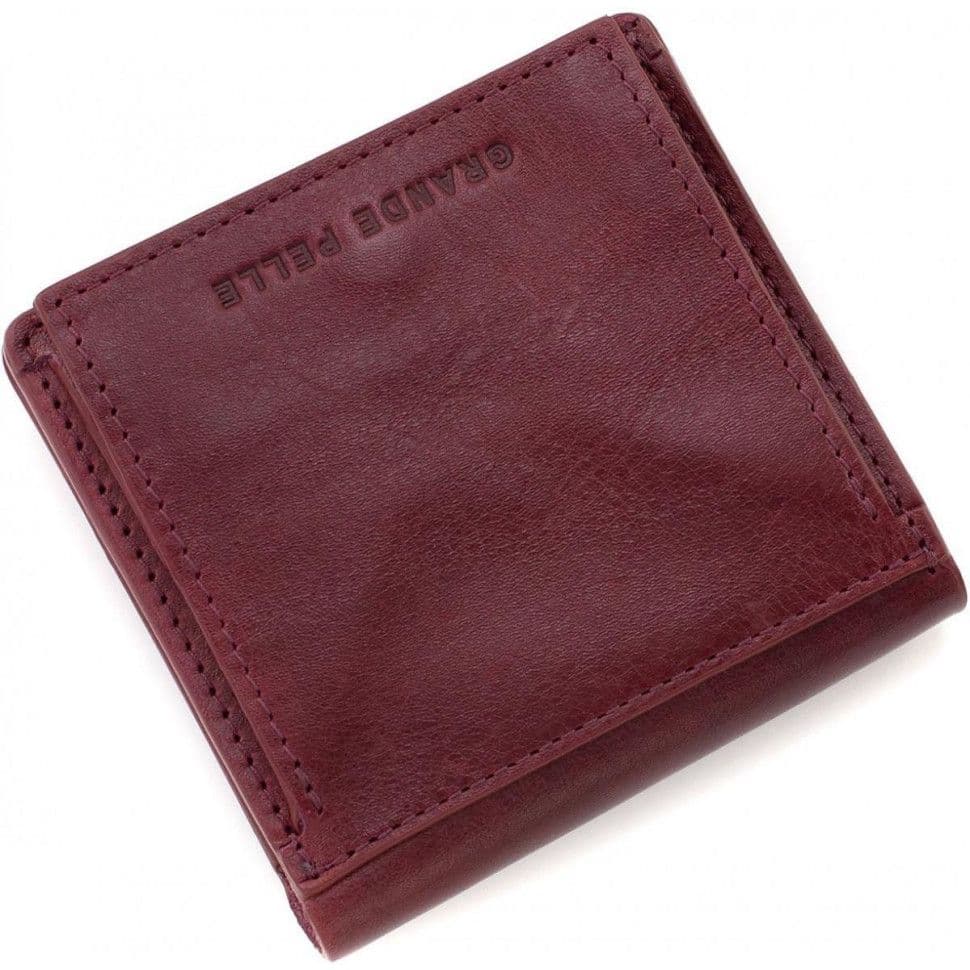 Портмоне Lettera, глянець GP 537661 бордовий — 4