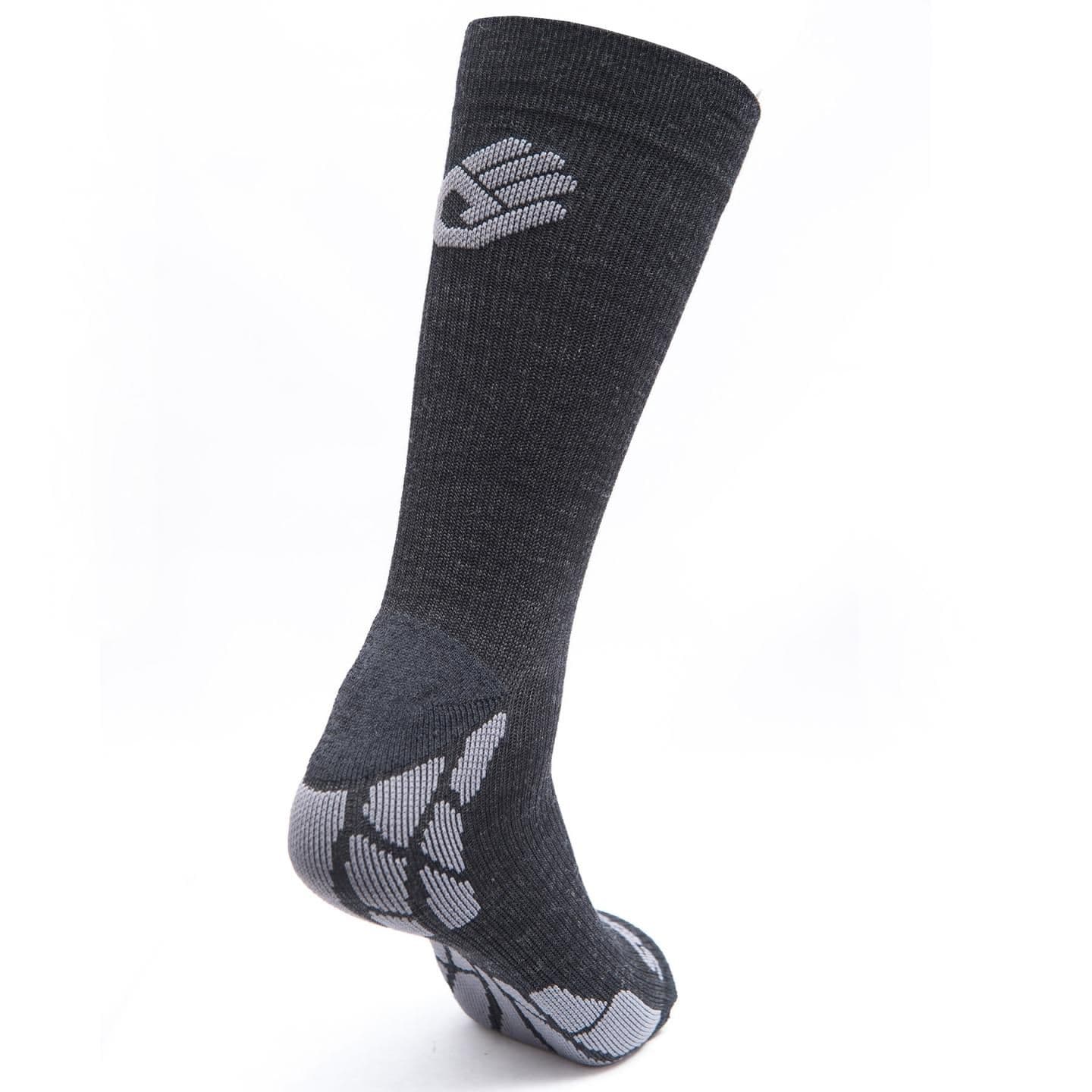 Шкарпетки Sensor Hiking Merino black/grey 20200069, SU41HM-black-grey-9-11 — 2