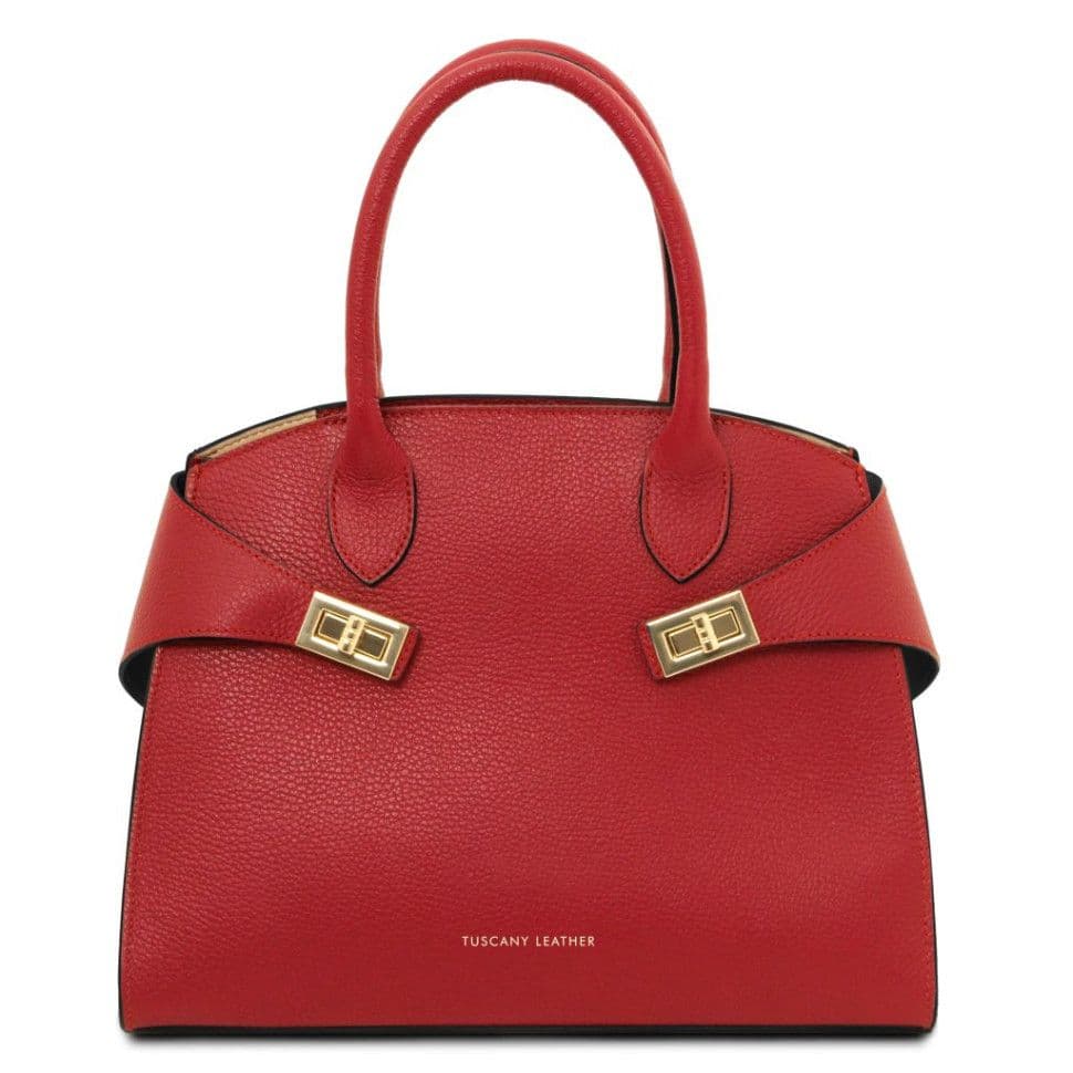 Шкіряна сумка Coccola Tuscany TL142421 (Lipstick Red)