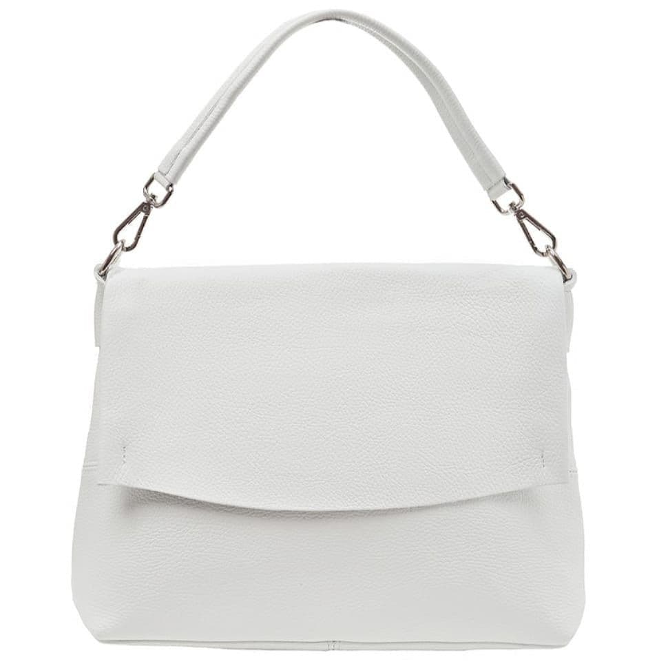 Шкіряна жіноча сумка Virginia Conti Italy - Art03180white