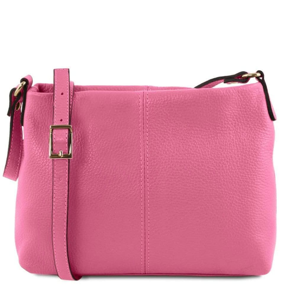 Жіноча шкіряна сумка через плече TL141720 Tuscany Leather (рожевий)