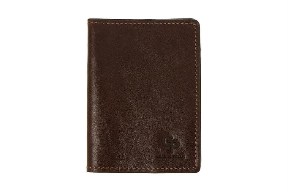 Обкладинка для паспорта, шоколад Grande Pelle 252620 — 3