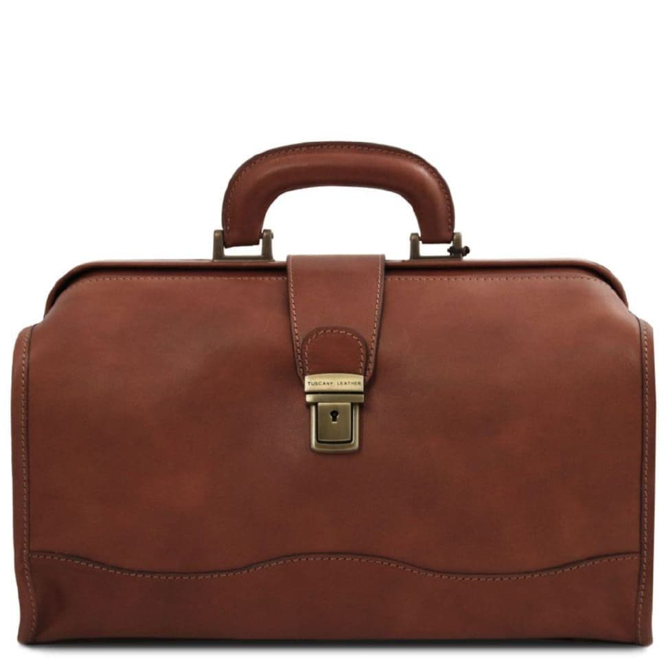 Raffaello шкіряний саквояж від Tuscany Leather TL142332 (коричневий)