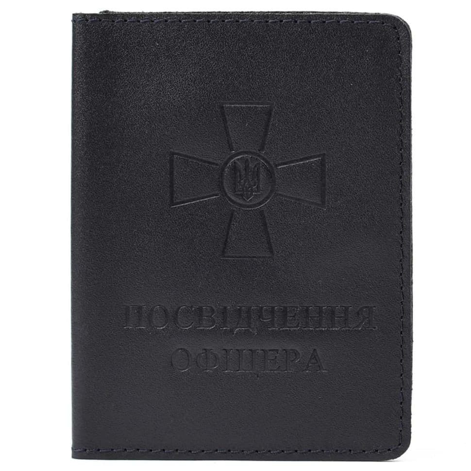 Шкіряна обкладинка для посвідчення офицера Limary Lim-3992GK синия