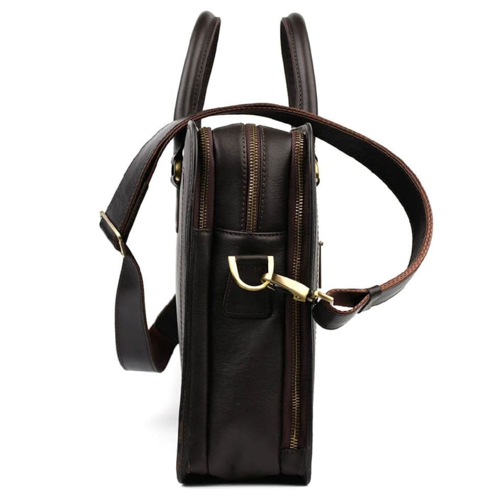 Сумка-портфель для ноутбука шкіряна GC-4666-4lx TARWA — 4