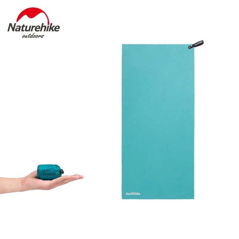 Рушник Naturehike MJ02 Ultralight NH19Y002-J, 128 см х 80 см, смарагдовий — 4