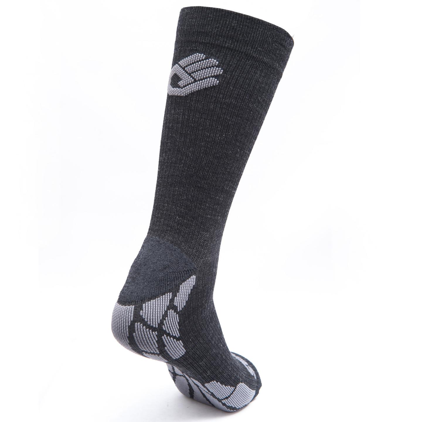 Шкарпетки Sensor Hiking Merino black/grey 20200069, SU41HM-black-grey-9-11 — 2