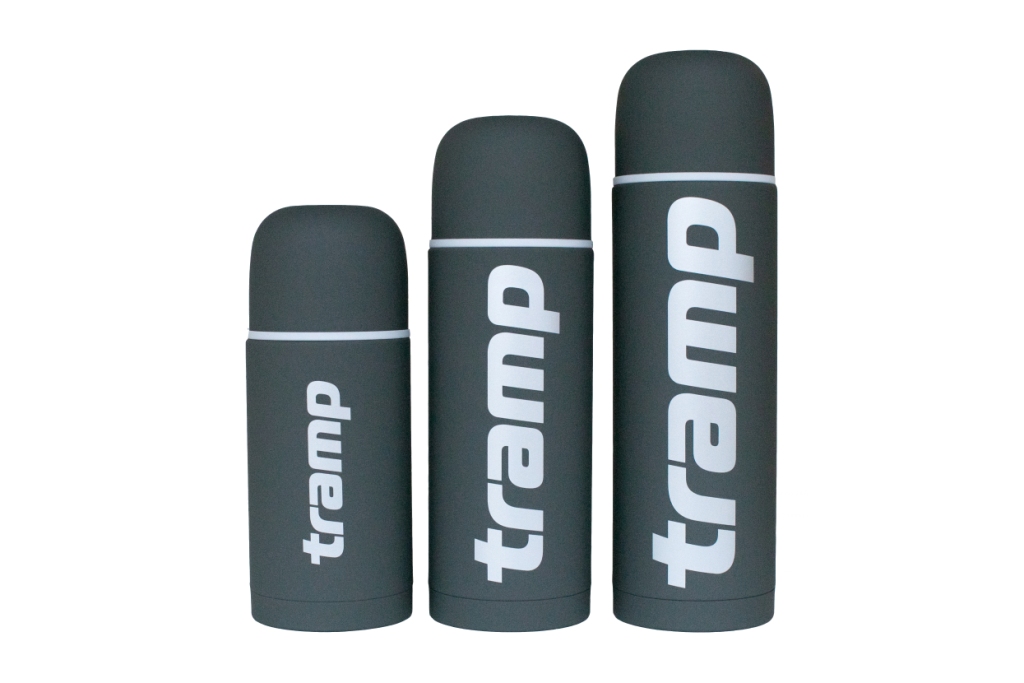 Термос TRAMP Soft Touch 1 л, Хакі — 2