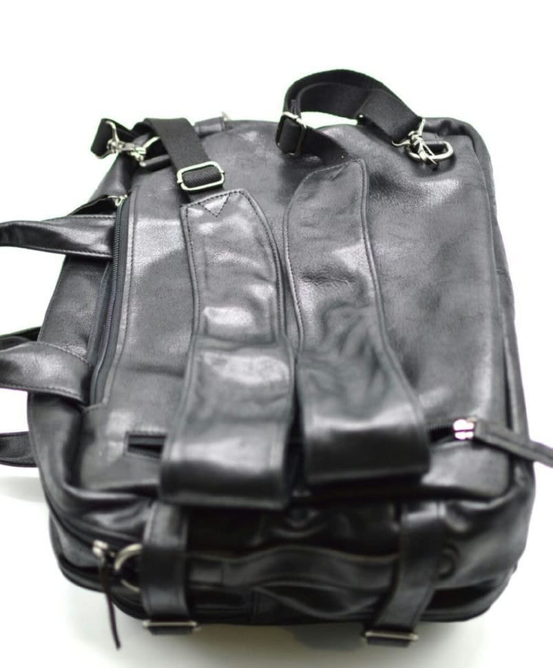 Чоловіча шкіряна сумка-рюкзак GA-7014-3md TARWA — 4