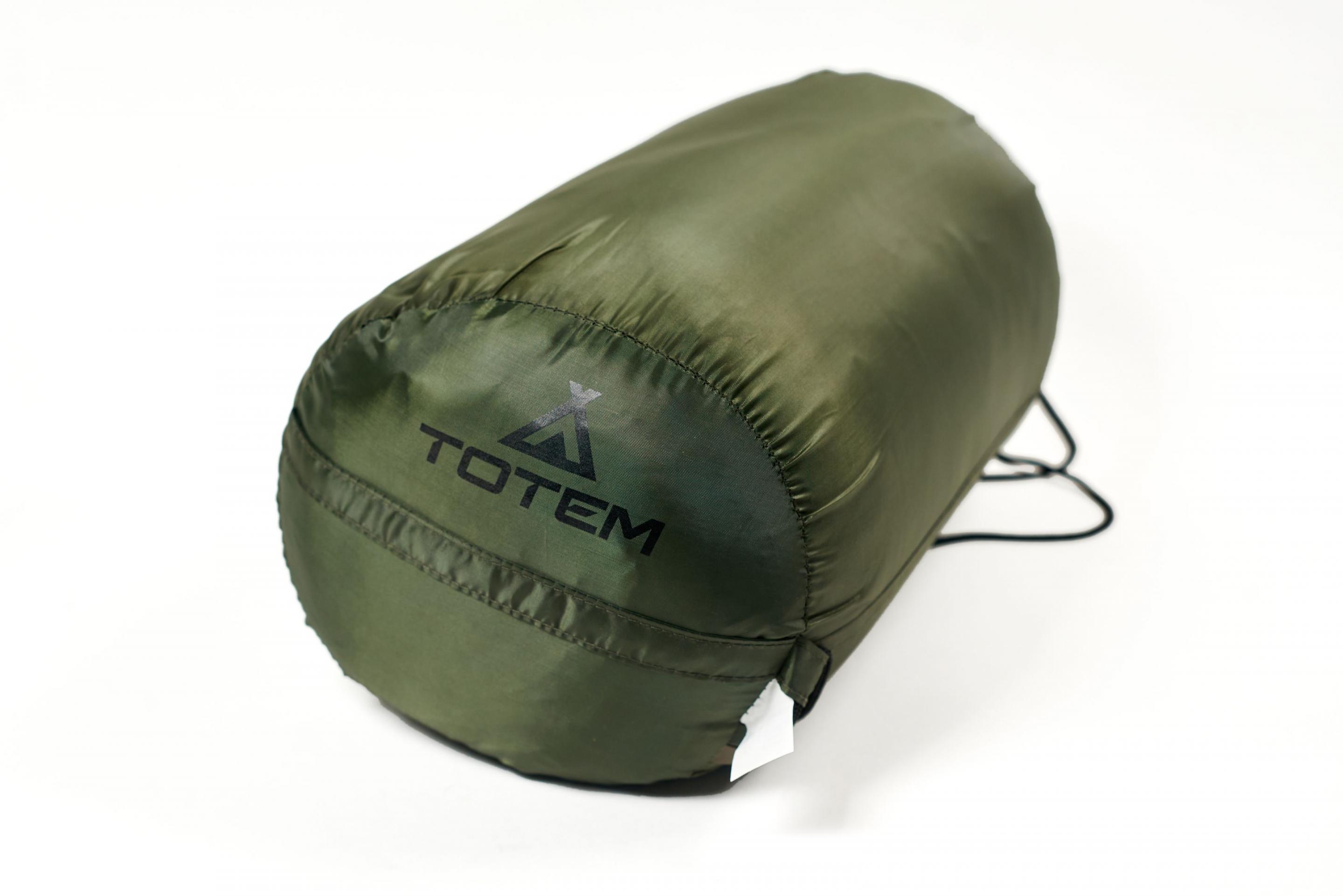 Спальний мішок Totem Hunter кокон лівий olive 220/60-55 UTTS-004 — 3