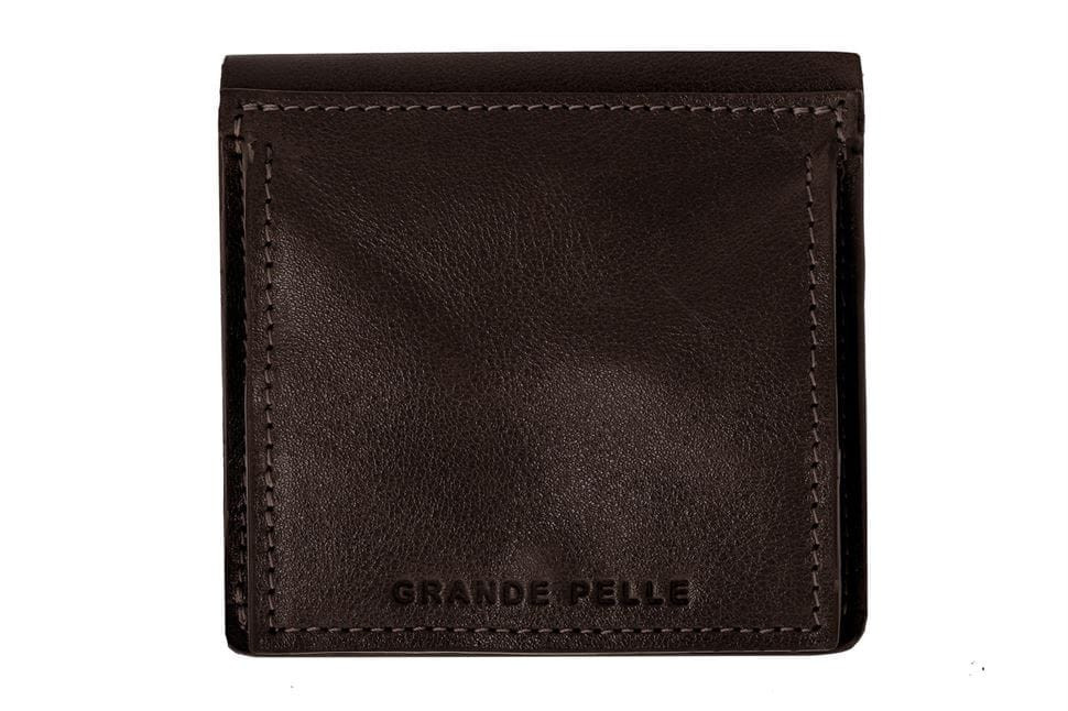 Портмоне чоловіче Lettera 537620 Grande Pelle шоколад — 4