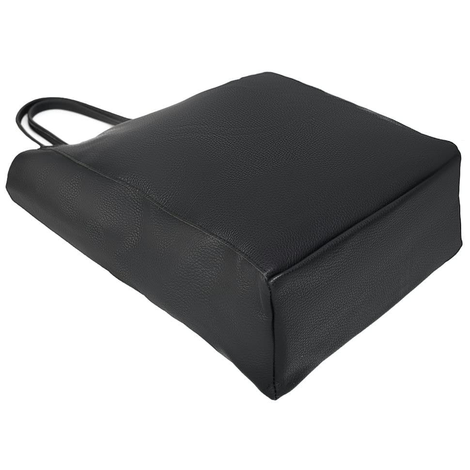 Шкіряна жіноча сумка Virginia Conti Italy - Art02802black_m — 2