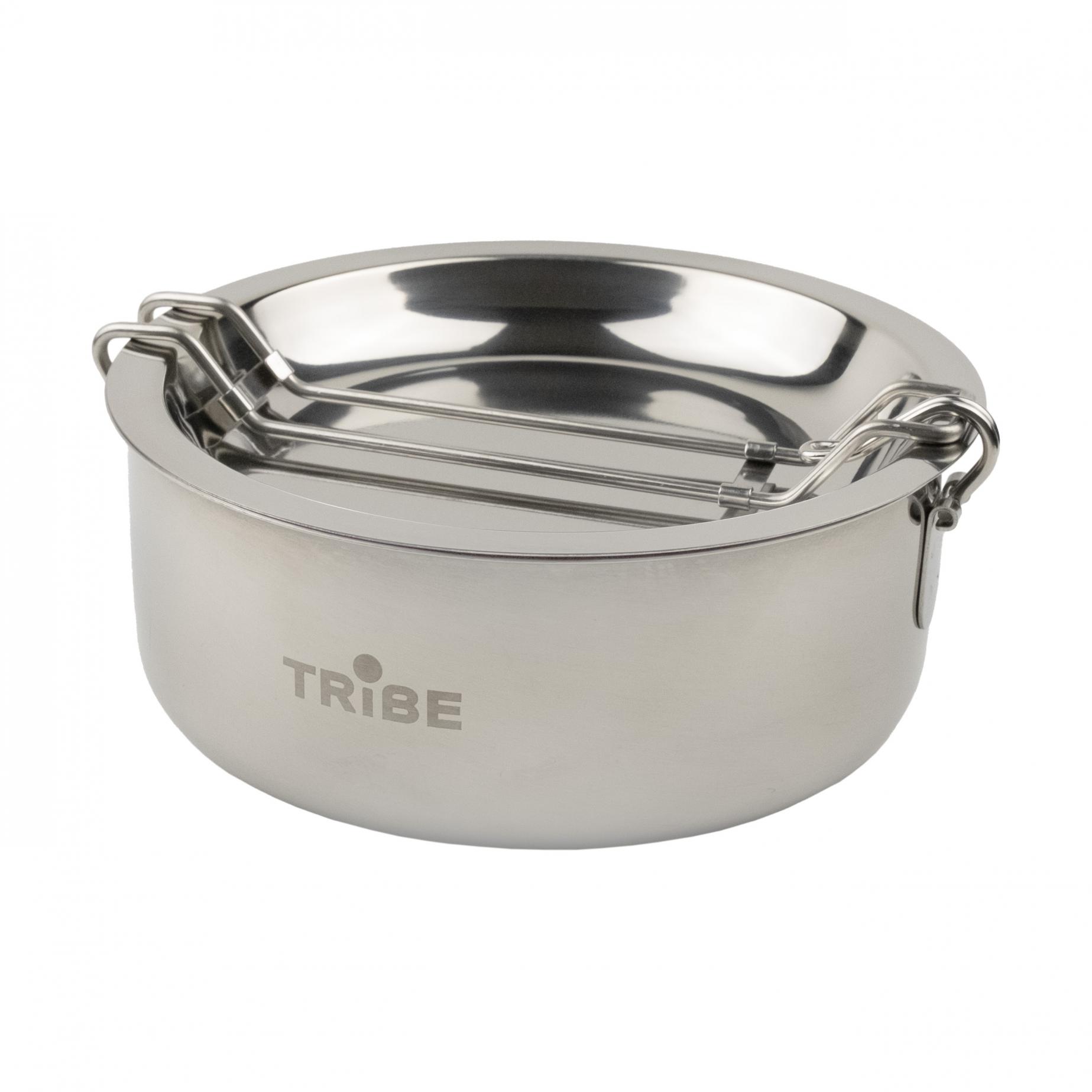 Набір посуду Tribe Tourist Set 1,2 л сталевий T-FG-0008-metal — 2