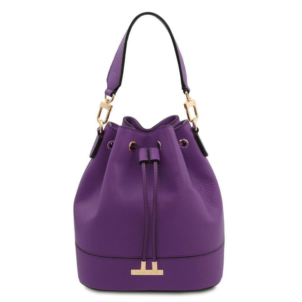 Жіноча сумка - ведро TL142146 (bucket bag) от Tuscany (фіолетовий)