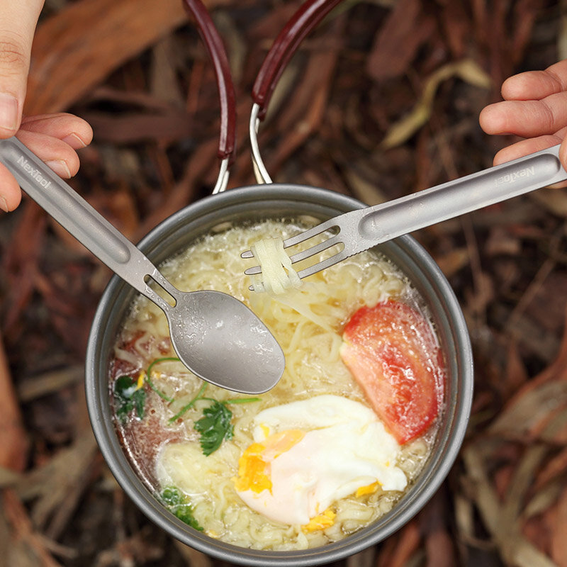 Столовий прибор NexTool Outdoor Spoon Fork KT5525 — 4