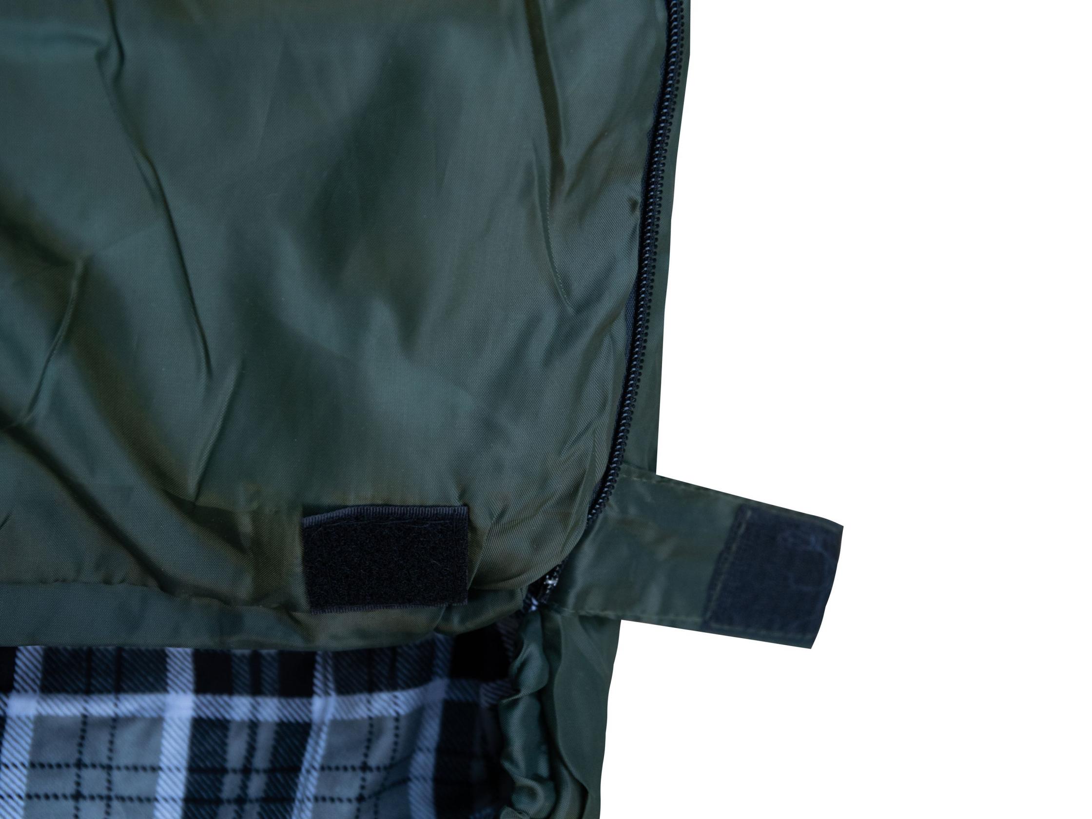 Спальний мішок Totem Ember Plus XXL ковдра з капюш лівий olive 190/90 UTTS-015 — 2