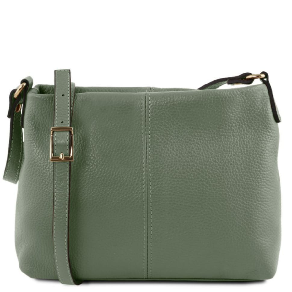 Жіноча шкіряна сумка через плече TL141720 Tuscany Leather (Mint Green)