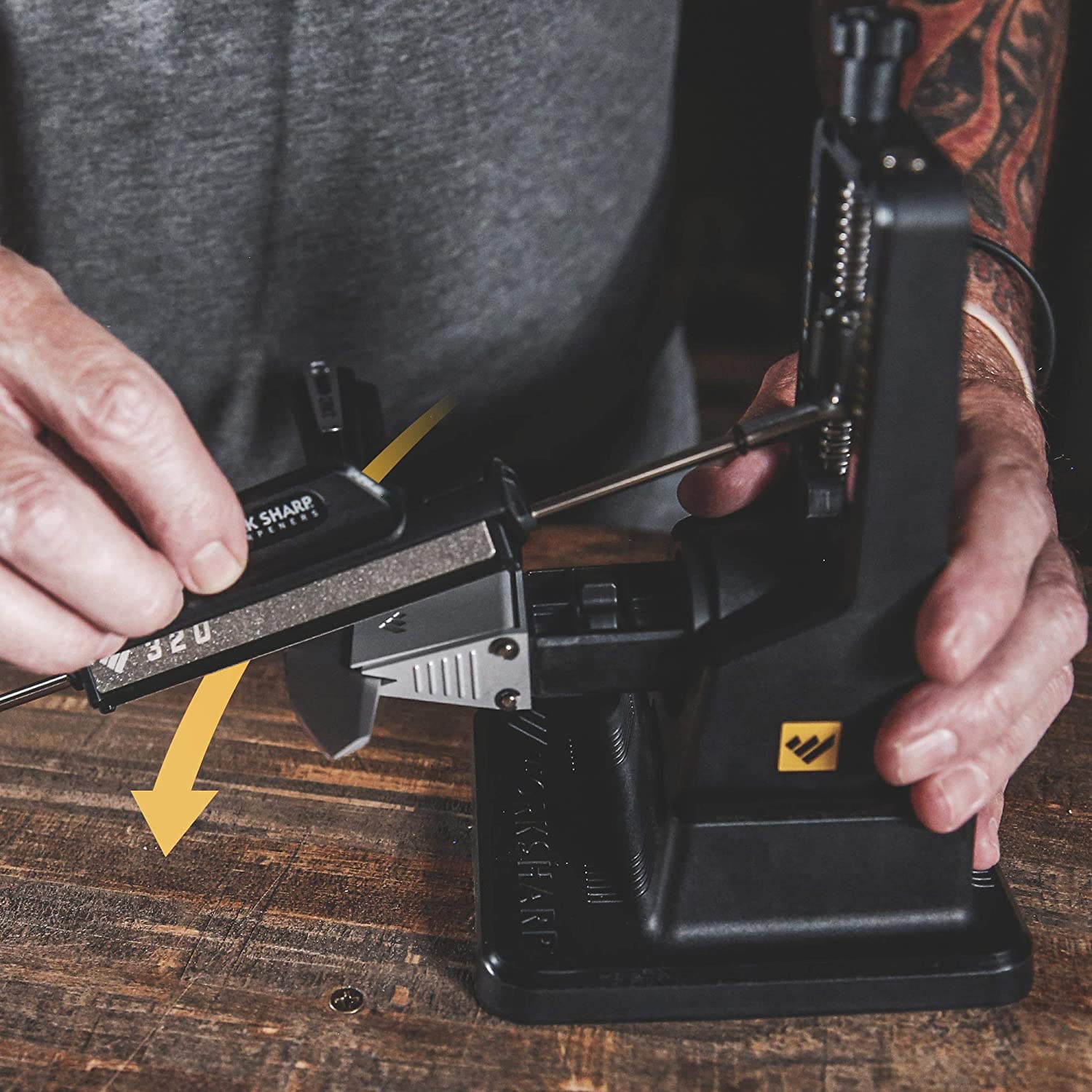 Work Sharp Точилка механічна The Precision Adjust Knife Sharpener, WSBCHPAJ-I — 3