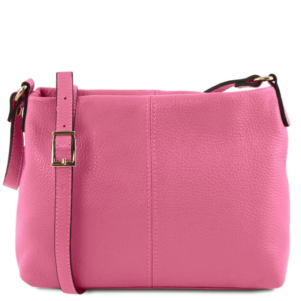 Жіноча шкіряна сумка через плече TL141720 Tuscany Leather (рожевий)