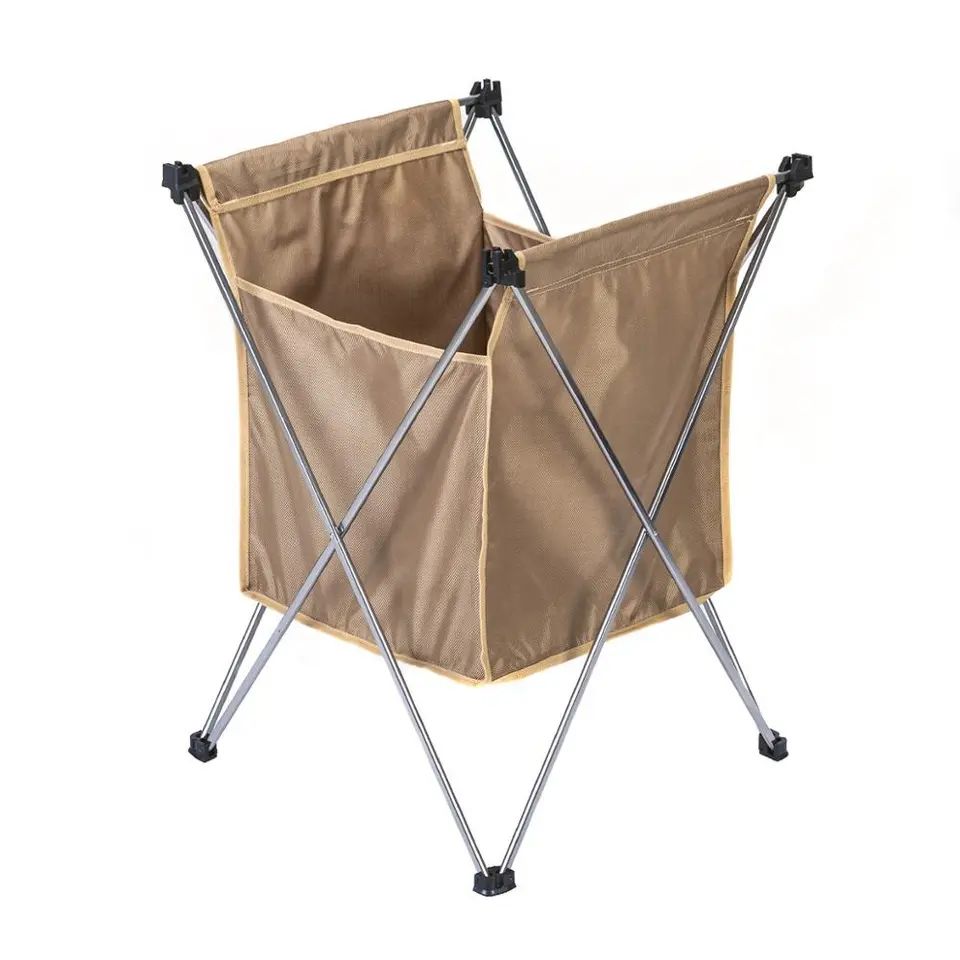 Стіл розкладний з коробкою для зберігання Naturehike NH19JJ084, 1680D Oxford / алюміній, пісочний — 2