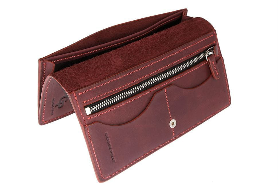 Портмоне Сinturino, бордо Grande Pelle 512161 — 3