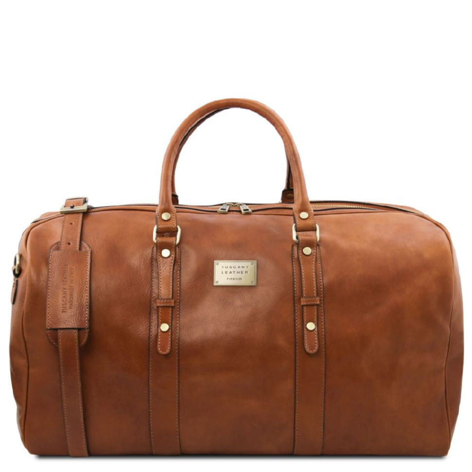 Francoforte дорожня шкіряна сумка weekender Tuscany TL142338 (тілесний)