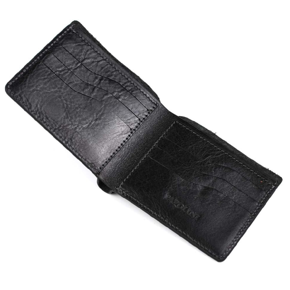 Портмоне Carlo Pazolini CP7610 глянцевая шкіра чорний — 2