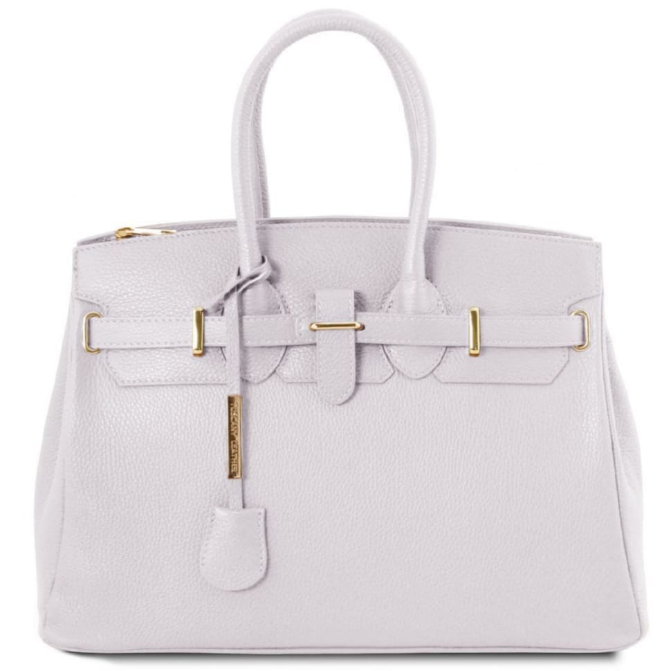 TL Bag шкіряна сумка жіноча Tuscany TL141529 (білий)