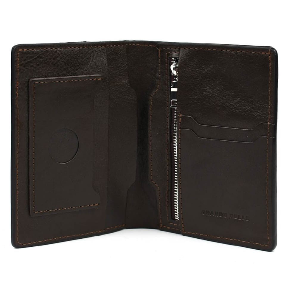 Портмоне чоловіче шкіряне с AirTag Grande Pelle 518620 — 2