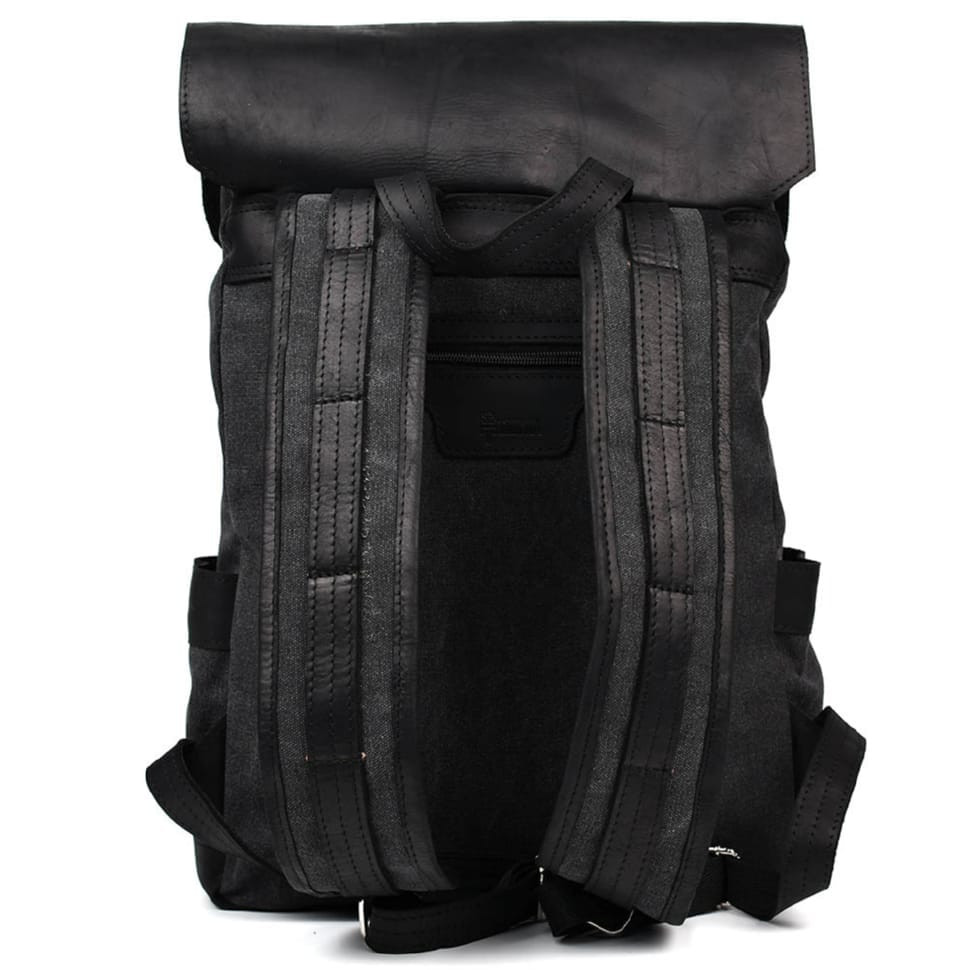 Рюкзак для ноутбука из канвас и крейзи хорс RAG-9001-4lx TARWA — 2
