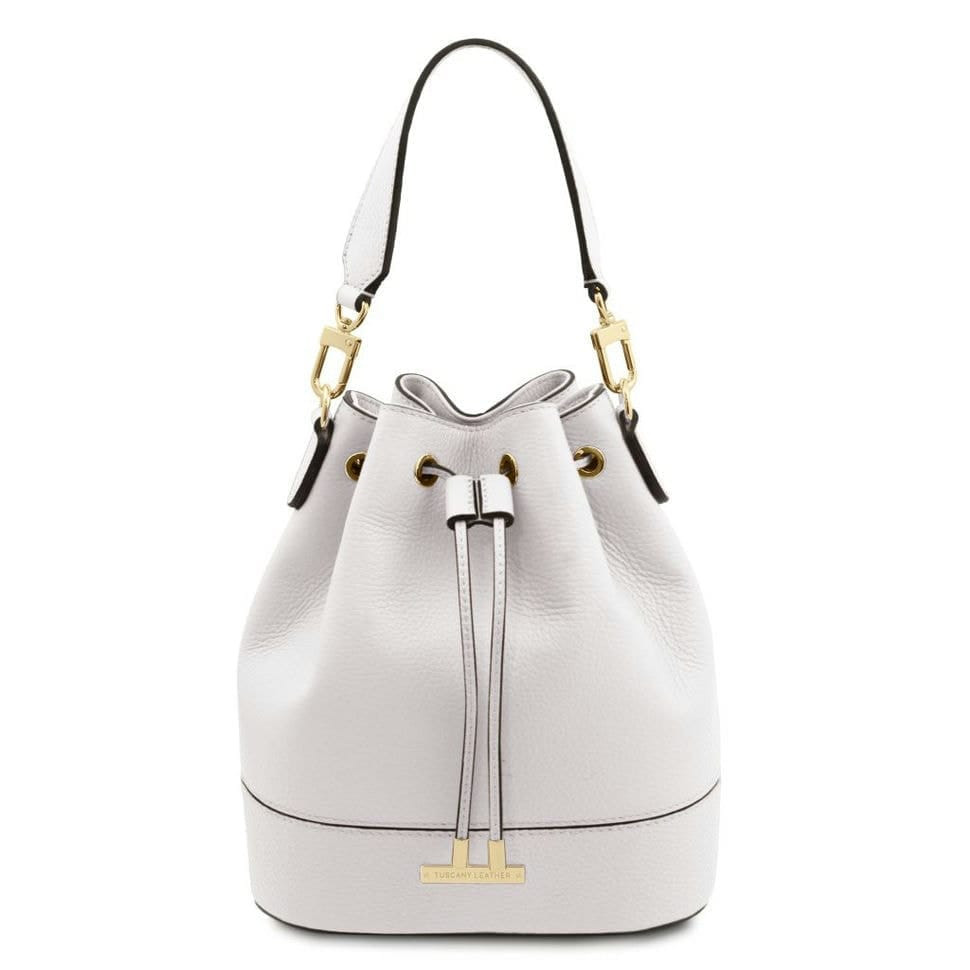 Жіноча сумка - ведро TL142146 (bucket bag) от Tuscany (білий)