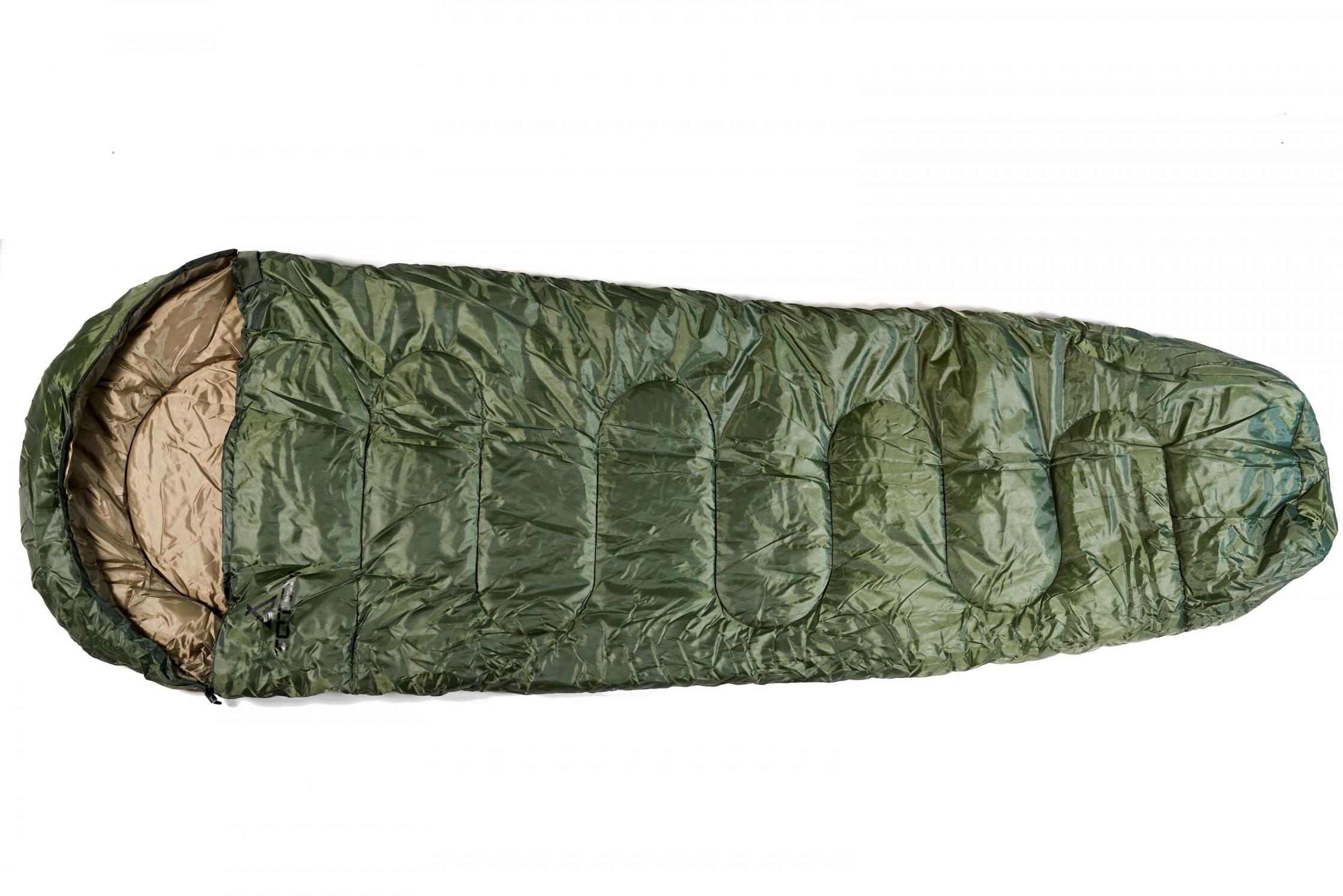 Спальний мішок Totem Hunter кокон лівий olive 220/60-55 UTTS-004 — 4