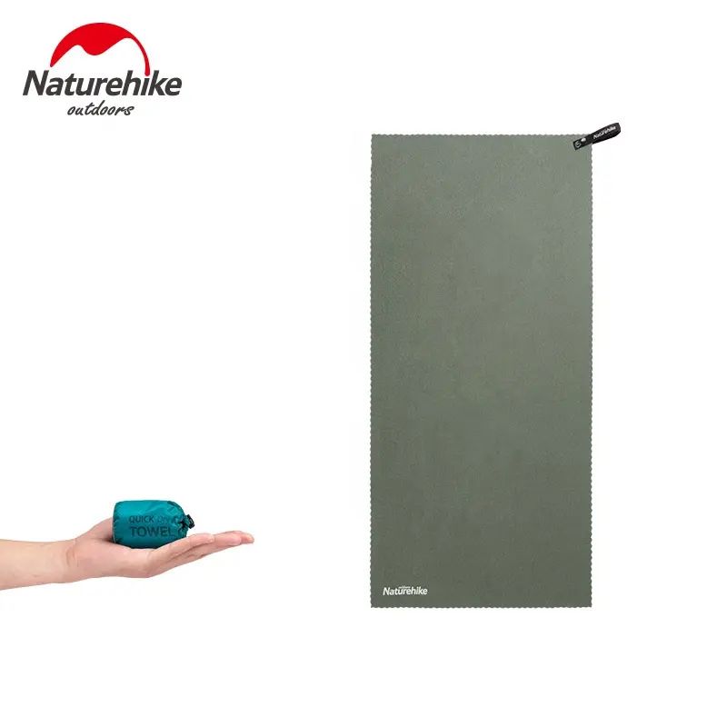 Рушник Naturehike MJ02 Ultralight NH19Y002-J, 128 см х 80 см, оливковий — 3