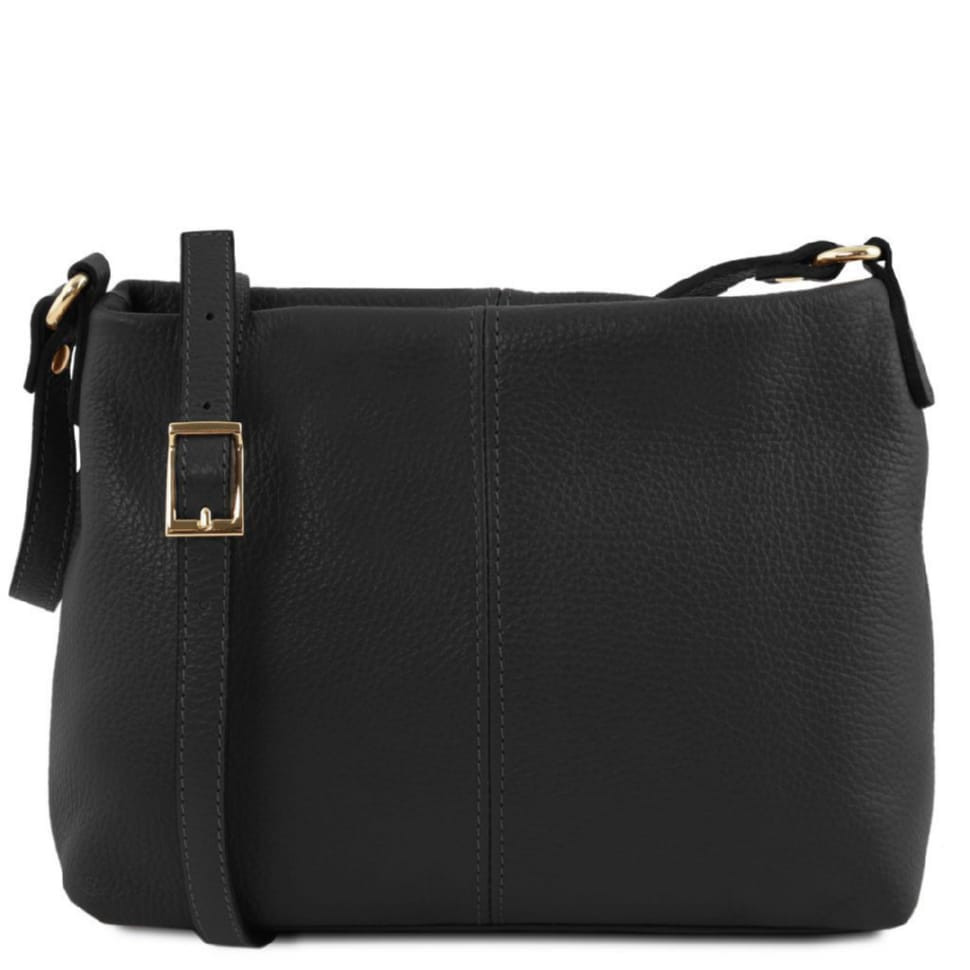 Жіноча шкіряна сумка через плече TL141720 Tuscany Leather (чорний)